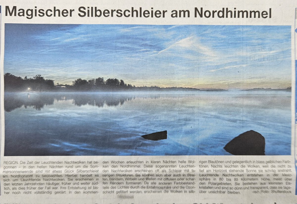 Unsere Lokalzeitung berichtet über unerklärliche Wolken!!

Zitat: Ihre Entstehung (von Wolkenschleier, Wolkenbänder,...) ist bisher noch nicht vollständig geklärt. 

Könnt ihr das vielleicht für die Redaktion aufklären?