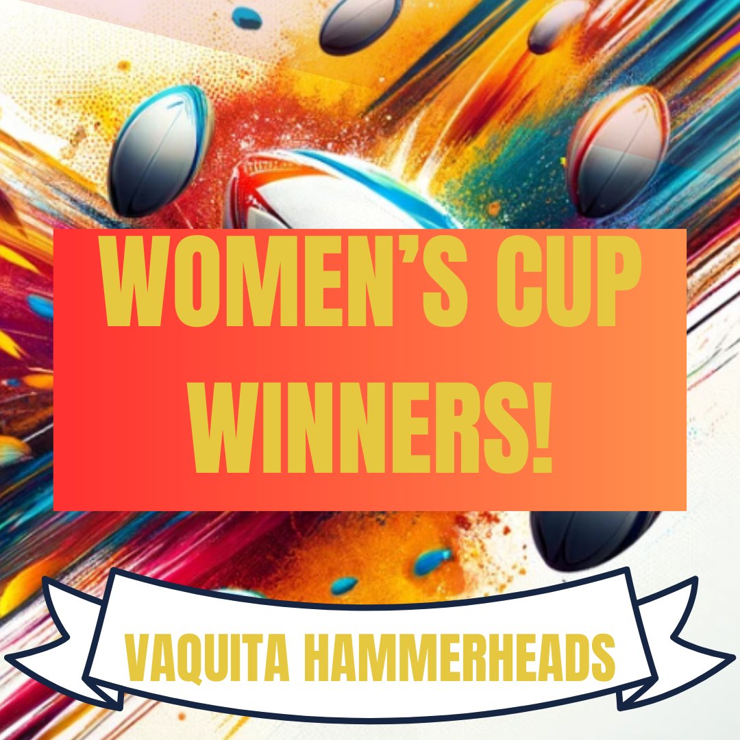 Our Women's Elite Cup Winners!

Winning 24 - 22 in a close fought final.

Vaquita Hammerheads!