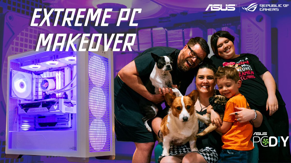 Andie The Lab (@andie_the_lab) on Twitter photo Check out the latest <a href="/ASUS_ROGNA/">ROG North America</a> and <a href="/ASUSUSA/">ASUS North America</a> Extreme PC Makeover on YouTube!
Comment what part you loved the best!
youtu.be/etNbB7jvy6s Check out the latest <a href="/ASUS_ROGNA/">ROG North America</a> and <a href="/ASUSUSA/">ASUS North America</a> Extreme PC Makeover on YouTube!
Comment what part you loved the best!
youtu.be/etNbB7jvy6s
