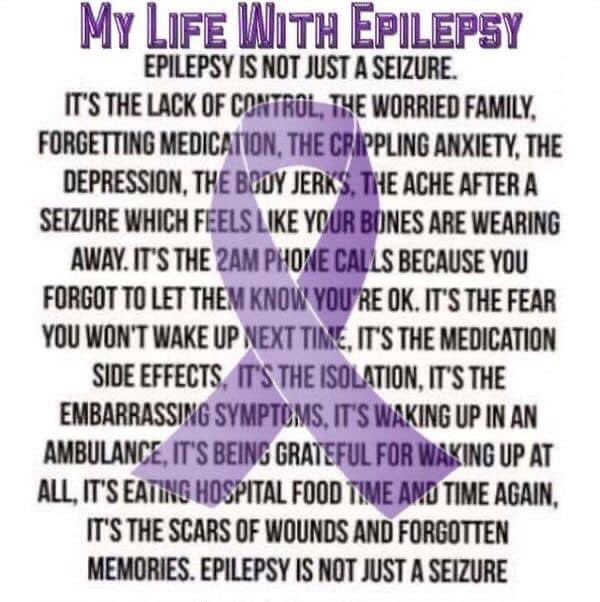 What is your life with Epilepsy? 

We at “The Voice For Epilepsy” care and want to know how you feel your struggles with Epilepsy!!!!
#epilepsy #lifewithepilepsy #epilepsyawareness #tellyourstory #mystory  #raisingawareness