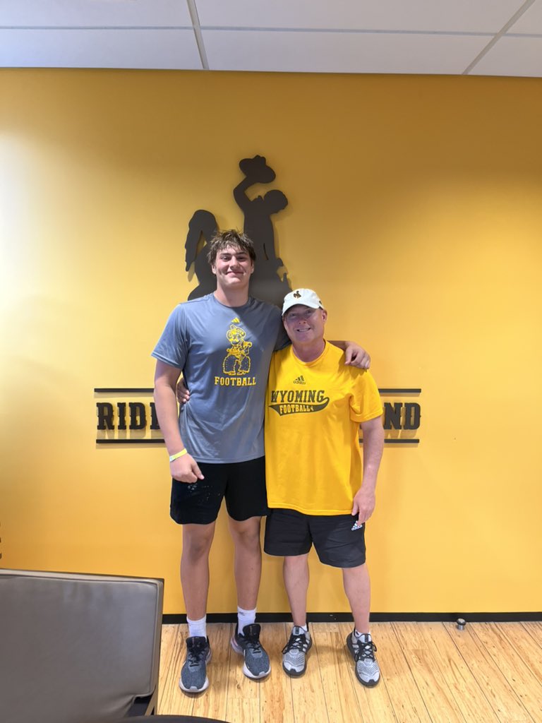 Aidan Martin (@aidanmartinfb) on Twitter photo After a great camp and conversation with <a href="/JaySawvel/">Jay Sawvel</a> excited to receive a scholarship offer at Wyoming Football. Go Pokes! After a great camp and conversation with <a href="/JaySawvel/">Jay Sawvel</a> excited to receive a scholarship offer at Wyoming Football. Go Pokes!