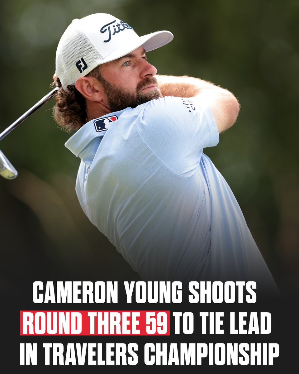 ESPN (@espn) on Twitter photo Cameron Young becomes the 12th player to go sub-60 on the PGA Tour ⛳ Cameron Young becomes the 12th player to go sub-60 on the PGA Tour ⛳