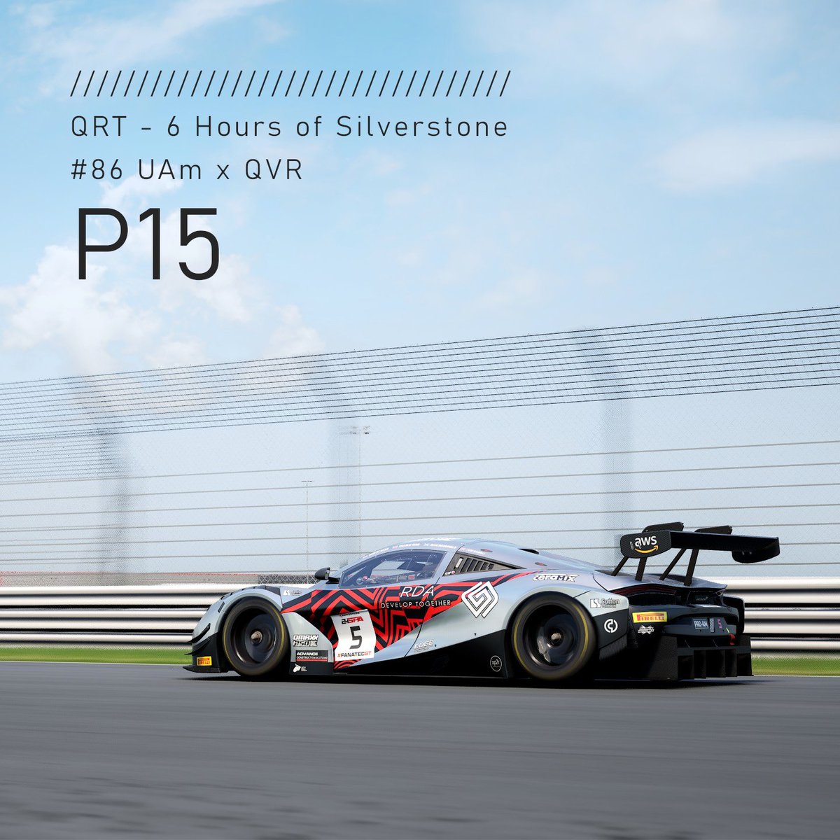 A great result on a packed grid with more than 40 cars after 6 hours today!