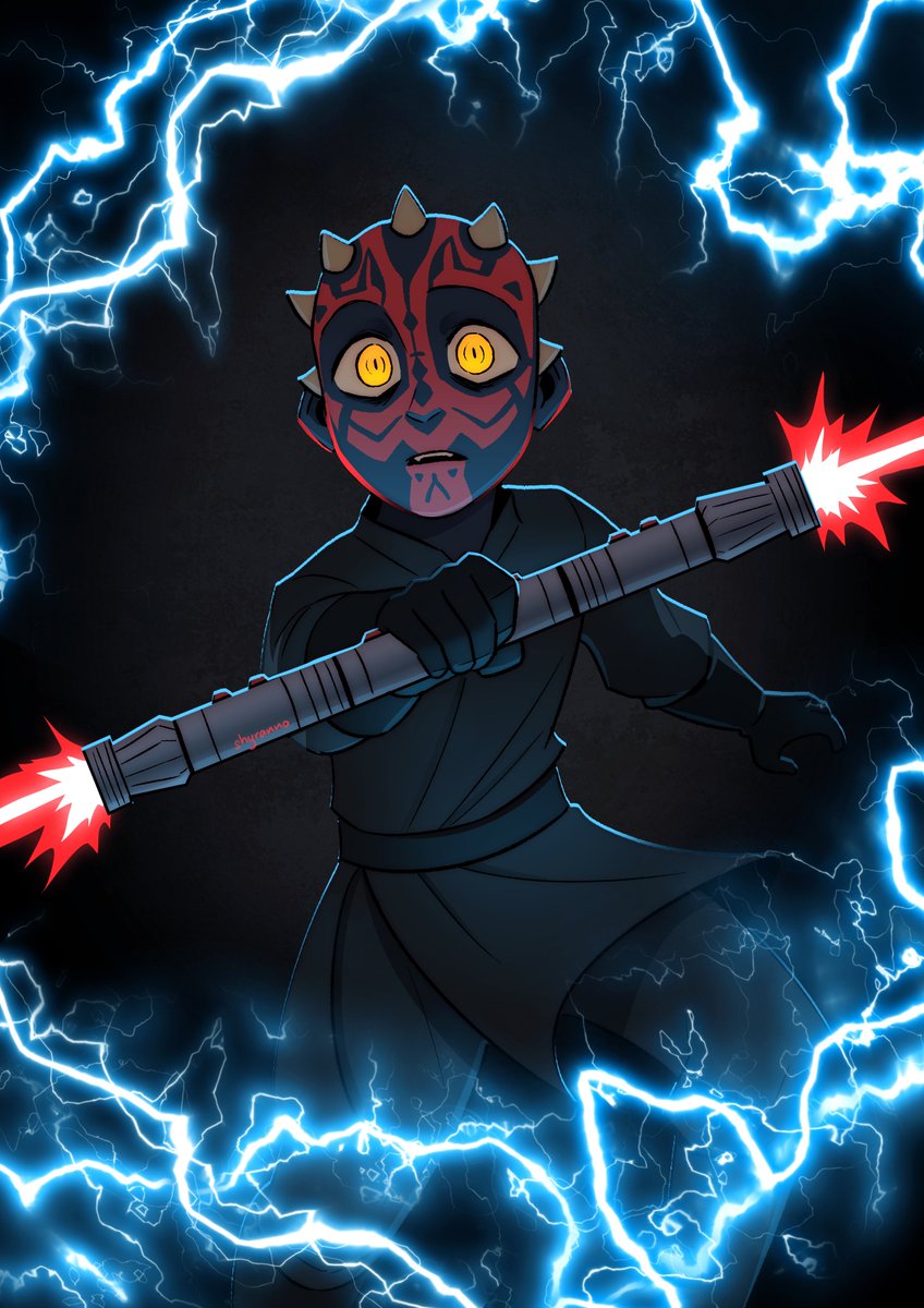 Good luck, babe #StarWars #DarthMaul