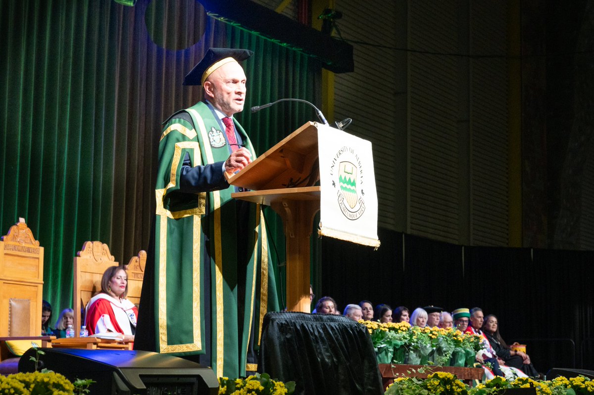 AKUGlobal's tweet photo. Our heartfelt congratulations to Nizar Somji, former Director General of Global Campus Development and Operations at AKU, as he takes the helm as the 23rd Chancellor of the University of Alberta!

Mr Somji dedicated 8 years of exceptional service to Aga Khan University, and we're thrilled to see him take on this new role.

To celebrate this special moment at the installation ceremony, Mr Somji was joined by Aga Khan University President, Dr Sulaiman Shahabuddin, in AKU regalia with stage party.