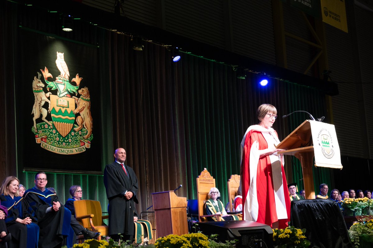 AKUGlobal's tweet photo. Our heartfelt congratulations to Nizar Somji, former Director General of Global Campus Development and Operations at AKU, as he takes the helm as the 23rd Chancellor of the University of Alberta!

Mr Somji dedicated 8 years of exceptional service to Aga Khan University, and we're thrilled to see him take on this new role.

To celebrate this special moment at the installation ceremony, Mr Somji was joined by Aga Khan University President, Dr Sulaiman Shahabuddin, in AKU regalia with stage party.