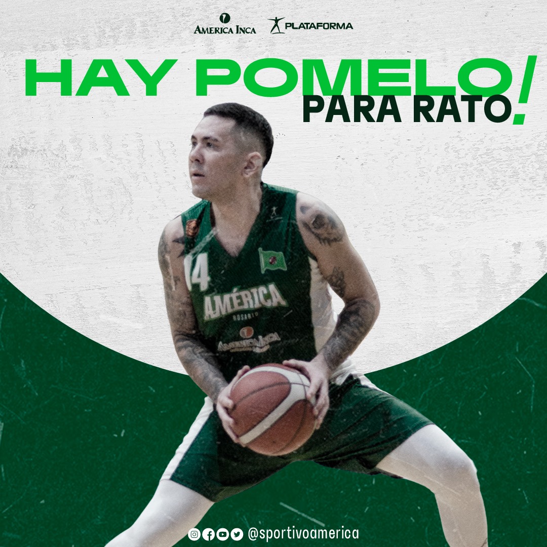 Hay Pomelo para rato! Esta es la casa del campeón! 💚🏆

Lo que todos estábamos esperando, la vuelta de Pablo Crauzas al plantel del verde en esta nueva temporada de Superliga y Prefederal. Renovado el campeón ¡Vamos Verde Carajo!

#DaleVerde #AmericaEsGrande