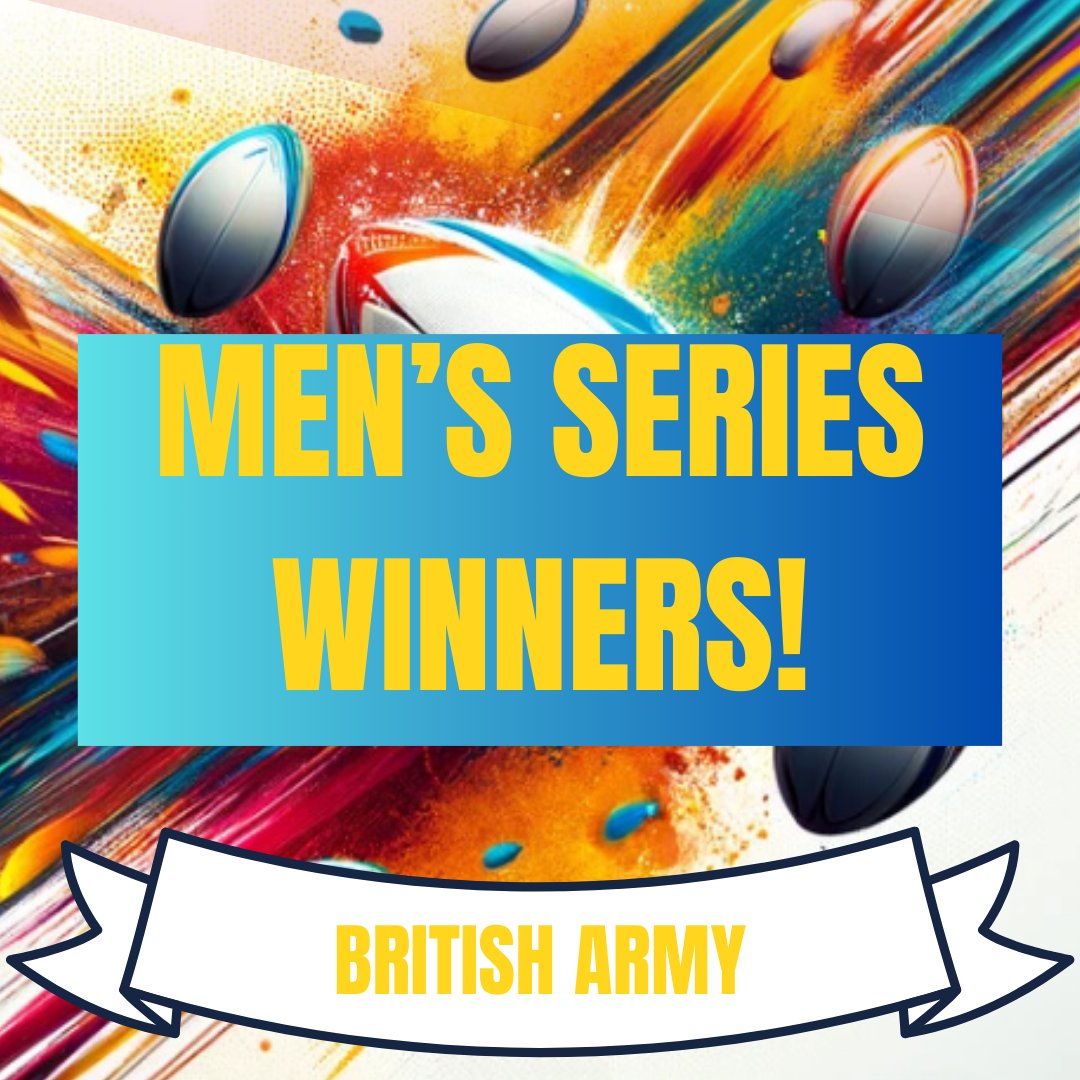 And...

THE MENS SERIES CHAMPIONS!

<a href="/armyrugbyunion/">Army Rugby Union</a>