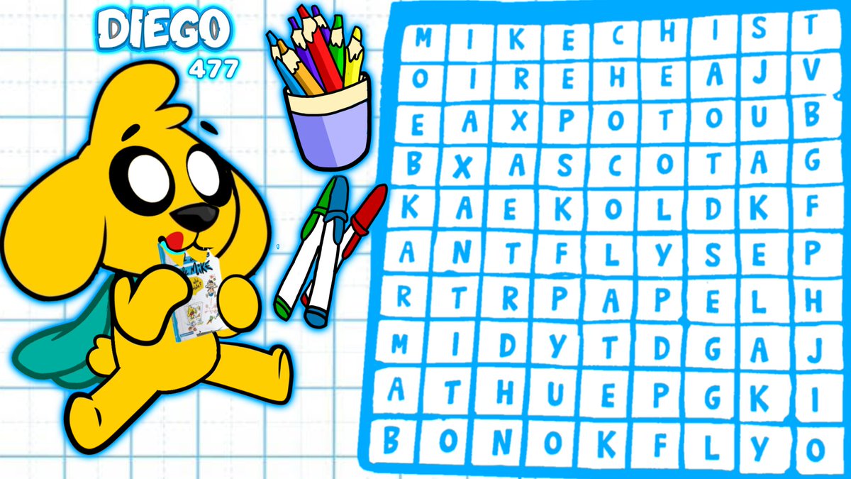Diego377Gamer's tweet photo. ¡AYUDA A MIKE A ENCONTRAR LAS SIG. PALABRAS EN LA SOPA DE LETRAS! 🎨🍜
1:MIKE💎
2:AKELA💦
3:KARMA🔥
4:EXE⭐☄️
5:CHOCOLATE🍫
6:PAPEL📄 https://t.co/leDcG2QRZD