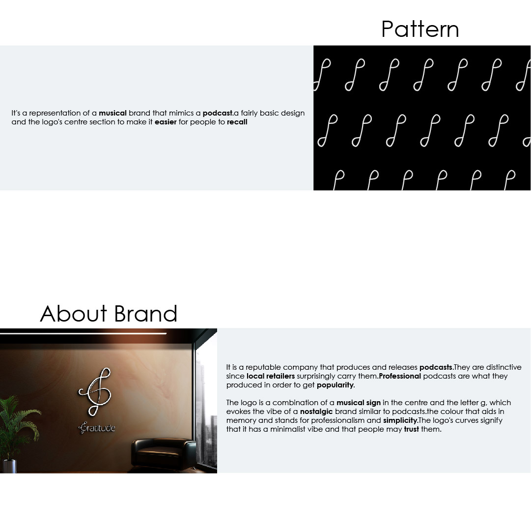 vibrantinksols's tweet image. Branding Of Gratitude 🎶 

Gratitude makes and distributes podcasts. They are unique since local retailers unexpectedly carry them.

#GraphicDesign #ThemeDevelopment #ProfessionalDesign #BrandDevelopment #DesignAgency #BrandingExperts #CreativeBusiness #BrandingServices