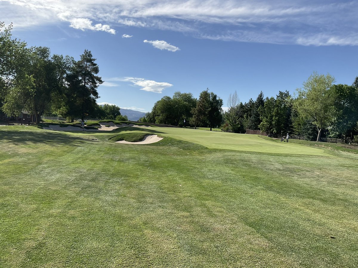 AtkinsonGolf's tweet image. Hole 2 and 17 are open at Boulder Country Club.  A huge thank you goes to @bouldergrounds for getting the vision ready for play and to @TotalTurfGS for making it real.