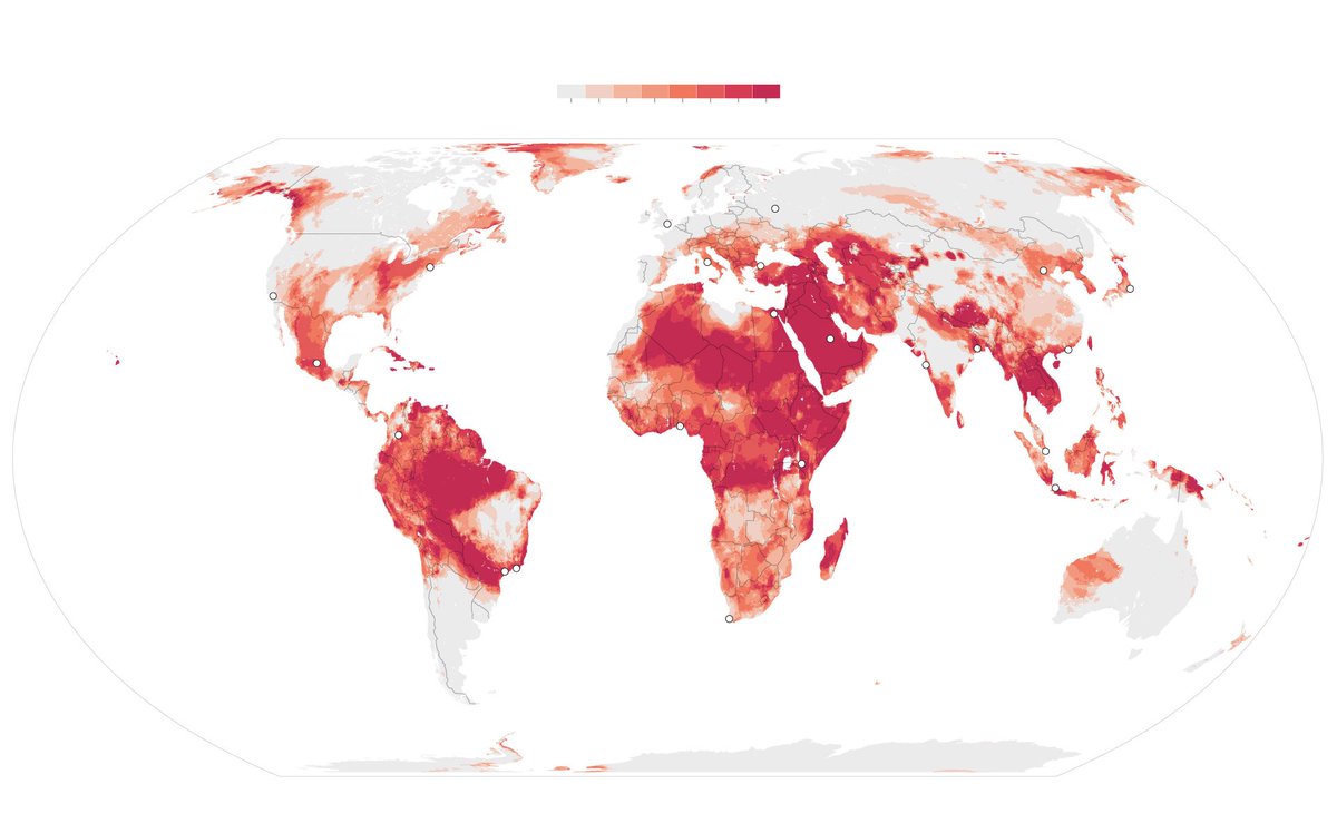 Great piece in today's <a href="/washingtonpost/">The Washington Post</a> on the exceptional heatwave sweeping the world this month. 

This is just a taste of what will become a regular occurrence if we do not urgently reduce our emissions of CO2 and other greenhouse gases: washingtonpost.com/climate-enviro…