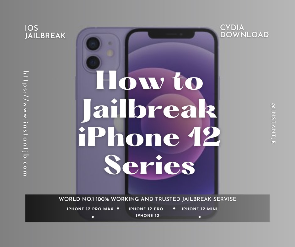 iNstantJB's tweet photo. Jailbreaking your iPhone 12, iPhone 12 Mini, iPhone 12 Pro, and iPhone 12 Pro Max, opens up a whole new world of customization, features, apps, tweaks, and themes. Visit https://t.co/PmVepjCbf7 💜👽

#Cydia #JailbreakiOS #iOSJailbreak #iPhone12 #iOS #iOS18 https://t.co/lLNy37AeQN