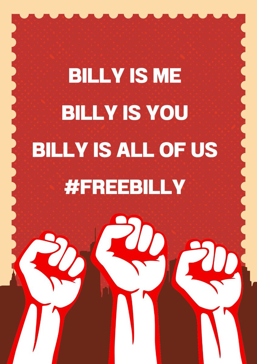 We have suspended everything until we know where is Billy. #FreeBilly