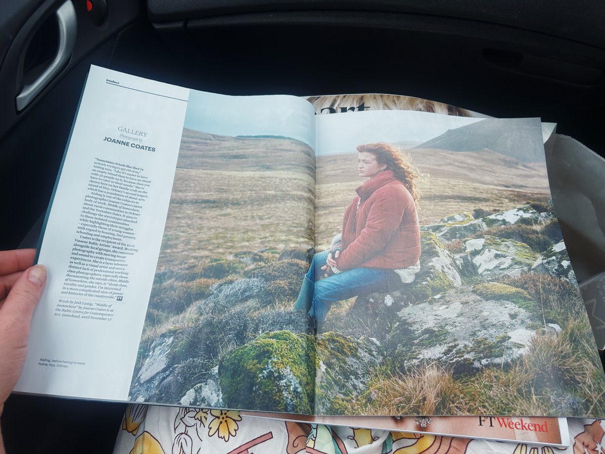 Joanne Coates. (@joannercoates) on Twitter photo In this weekends <a href="/FT/">Financial Times</a> <a href="/ftweekend/">FT Weekend</a> ‘The middle of somewhere. Massive thank you to <a href="/joshklustig/">Josh K Lustig</a> Really lovely to see the work / story of rural class out there. Currently on <a href="/balticgateshead/">Baltic Centre for Contemporary Art</a> until November 17th. In this weekends <a href="/FT/">Financial Times</a> <a href="/ftweekend/">FT Weekend</a> ‘The middle of somewhere. Massive thank you to <a href="/joshklustig/">Josh K Lustig</a> Really lovely to see the work / story of rural class out there. Currently on <a href="/balticgateshead/">Baltic Centre for Contemporary Art</a> until November 17th.