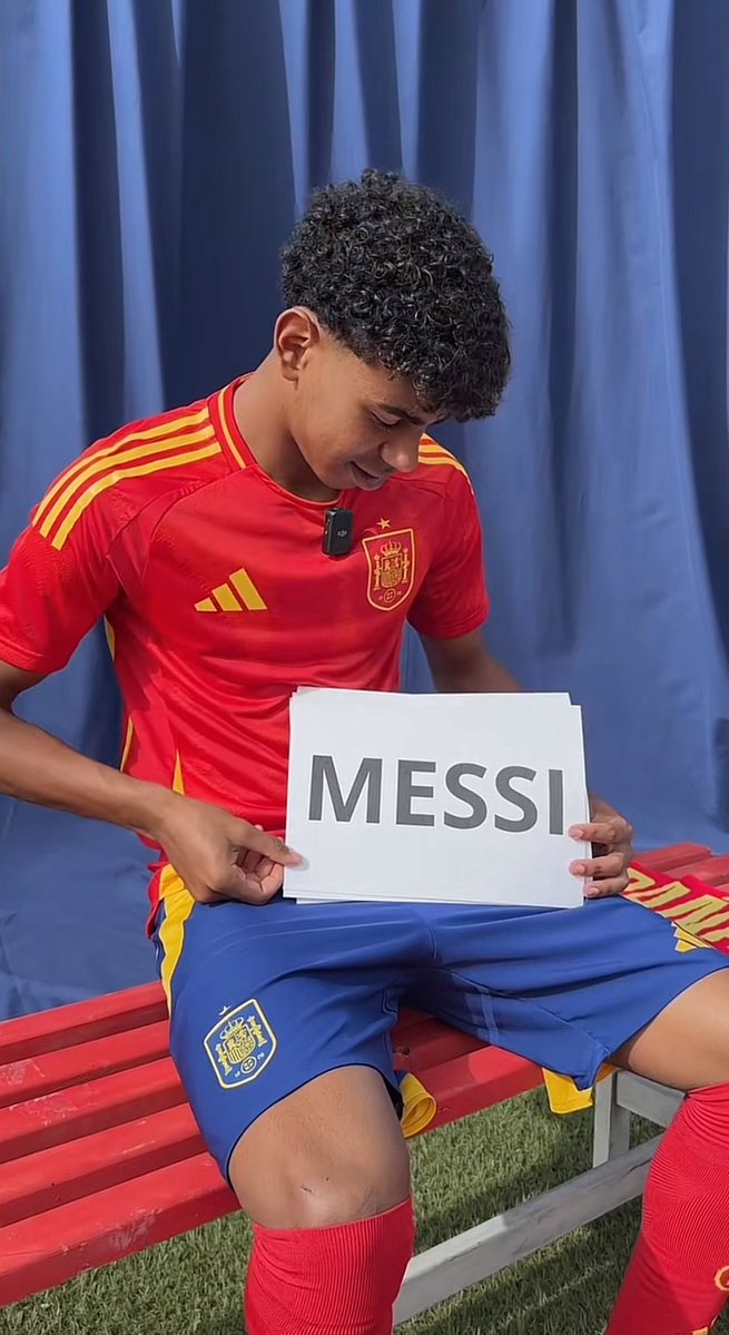 🇪🇸 Yamal: “Messi is the best in history.”

🐐