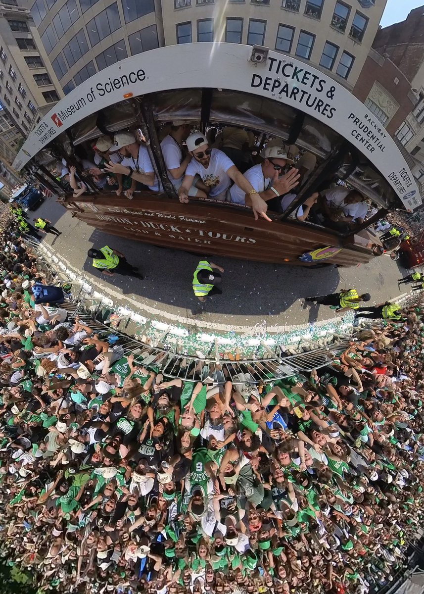 Celtics nation you were unreal