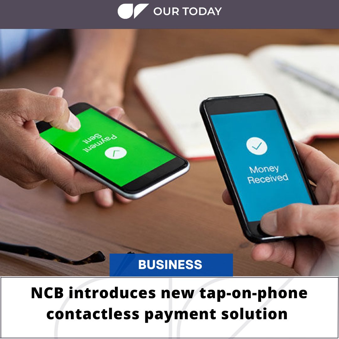 NCB introduces new tap-on-phone contactless payment solution.

Visit the website to read more:
bit.ly/4eyIjSI

Photo: NCB Jamaica

Follow us:⁠
Facebook: facebook.com/our.today.news⁠
YouTube: OurToday⁠
X: Our_Today_News⁠
Instagram: <a href="/our/">DaniEL</a>.today

#OTBusiness