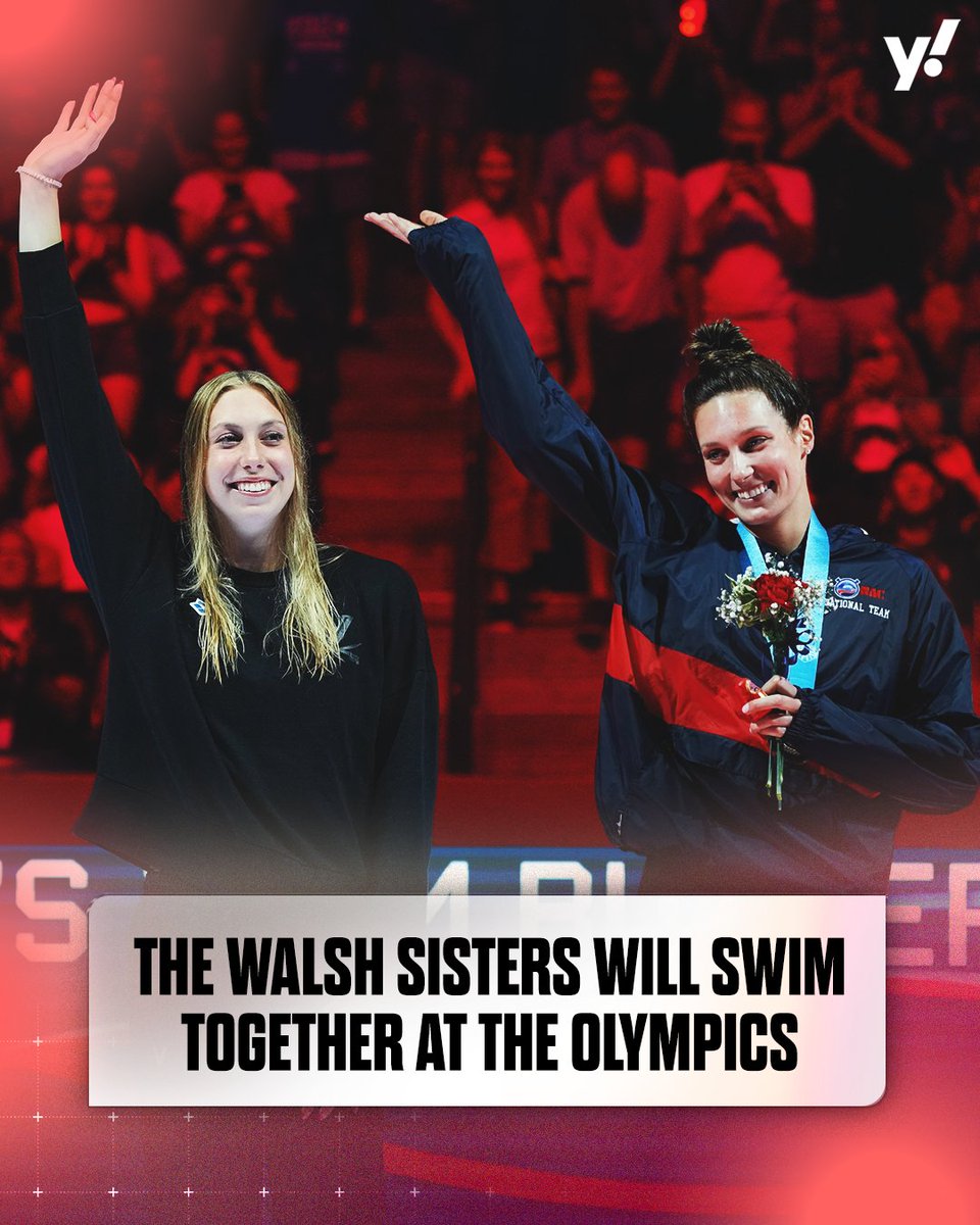 Alex Walsh qualifies in the 200-Meter Medley to join her sister, Gretchen, in Paris ❤️

#SwimTrials24