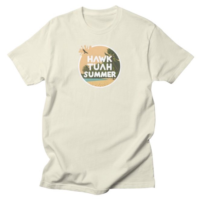_nftees_'s tweet photo. So we did a thing! It’s a Hawk Tuah summer! #HawkTuah https://t.co/7KzIBFGGZs