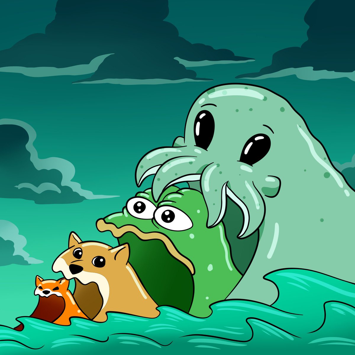 MetaManHodl's tweet photo. @MrBarryCrypto @MrBarryCrypto In 2024, donโt miss $CTHULHU ๐ @cutecthulhucoin on Solana is the next big memecoin with a strong community and on a mission to support ocean conservation. Join the #CthulhuCrew and ride the waves! ๐๐ https://t.co/654ZfZCHAD