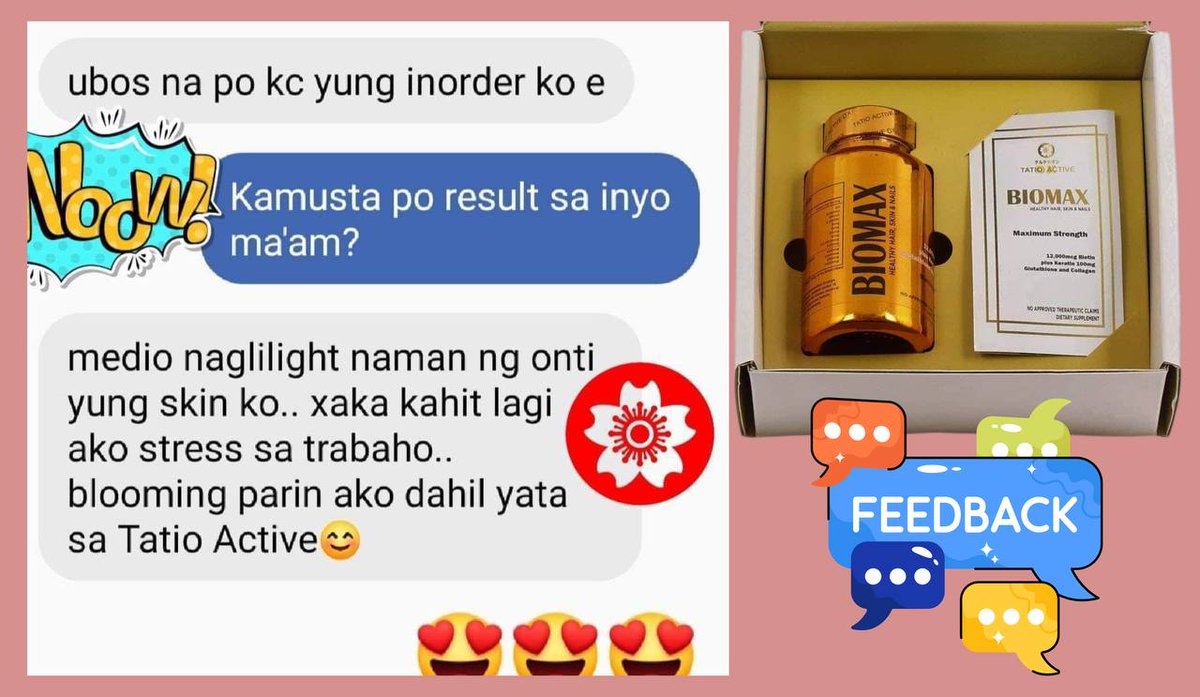 barrios201981's tweet image. &quot;Say goodbye to dryness and hello to healthy hair, nails, and skin with BIOMAX! This powerful vitamin not only promotes growth and strength, but also provides moisture and hydration for a glowing complexion. #BiotinBeauty #HealthyInsideOut&quot; #biomax #tatioactivedx