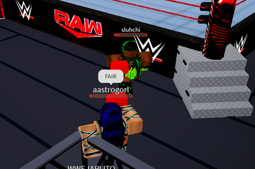 ROBLOX WWE tweet media