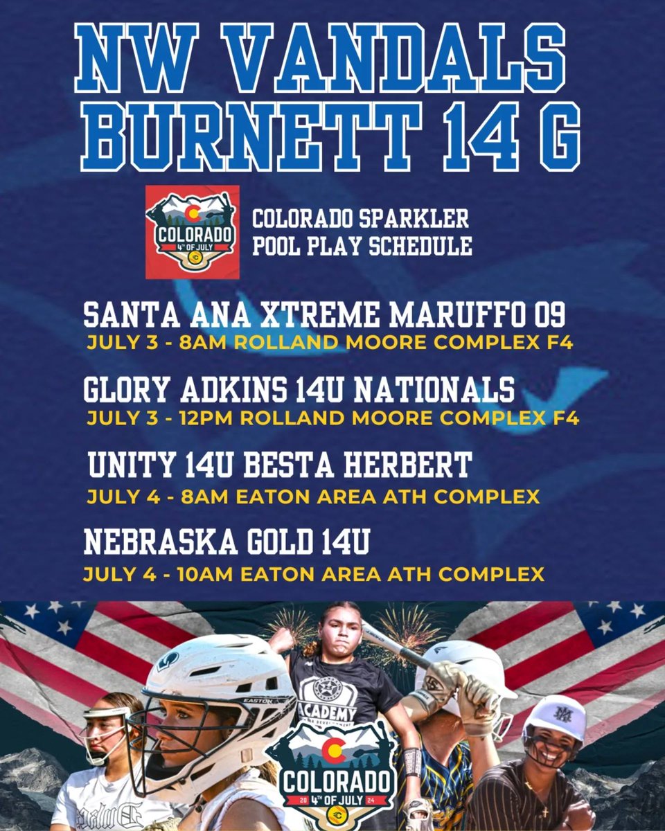 Chiyori "Cho" Brumley (@chobrumley27) on Twitter photo Here's a June 2024 Highlight video. Also, our team's schedule for <a href="/COSparkFire/">CO 4th of July</a>.
youtu.be/OoI9jOPJZ7U
<a href="/CoastRecruitsSB/">Coast Recruits 🥎</a> <a href="/nwvandals/">NW Vandals Fastpitch</a> <a href="/MSPtakeover/">Minority Softball Prospects</a> @OregonPredict <a href="/SBRRetweets/">Softball Recruiting Reposts</a> Here's a June 2024 Highlight video. Also, our team's schedule for <a href="/COSparkFire/">CO 4th of July</a>.
youtu.be/OoI9jOPJZ7U
<a href="/CoastRecruitsSB/">Coast Recruits 🥎</a> <a href="/nwvandals/">NW Vandals Fastpitch</a> <a href="/MSPtakeover/">Minority Softball Prospects</a> @OregonPredict <a href="/SBRRetweets/">Softball Recruiting Reposts</a>