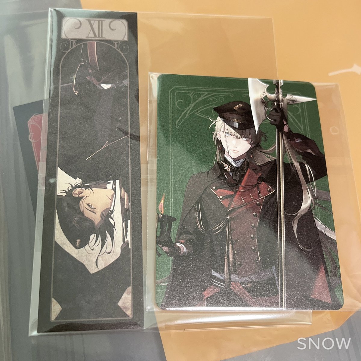 78_vV's tweet photo. 【交換】 終遠のヴィルシュ 終ヴィル 3周年 特典 しおり パールコレクションカード パルカ

譲：アドルフ リュカ

求：同種 イヴ

郵送希望です。 https://t.co/r6R6MbxFyN