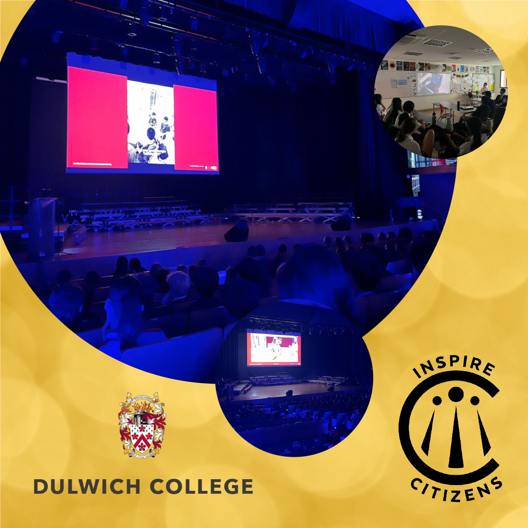 @icglobalcitizen last partnership for the year! A film festival <a href="/DCSG_Dulwich/">Dulwich College (Singapore)</a>  with 220 G8 students &amp; 40 educators. The empathy-to-impact approach led students from social issue ideation, to investigation/awareness, to film, post-produce/edit, &amp; to get/provide peer feedback