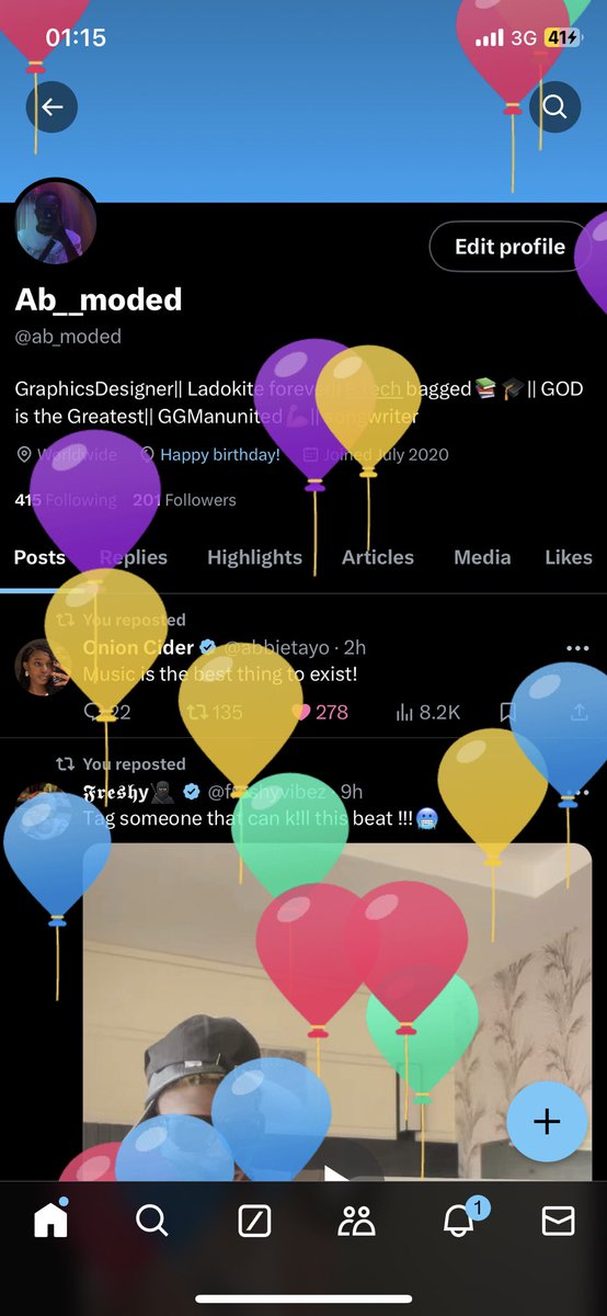 ab_moded's tweet image. Well just my time of the year
#trendingpage #birthdaybook