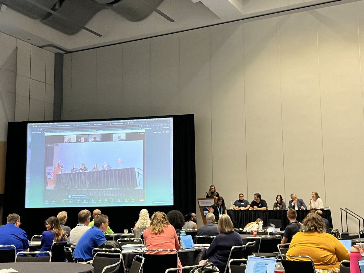 AzTEA @ ISTE Affiliate Summit! Working together for the future! #makeazteayourpln #edtech <a href="/ISTEofficial/">ISTE</a>