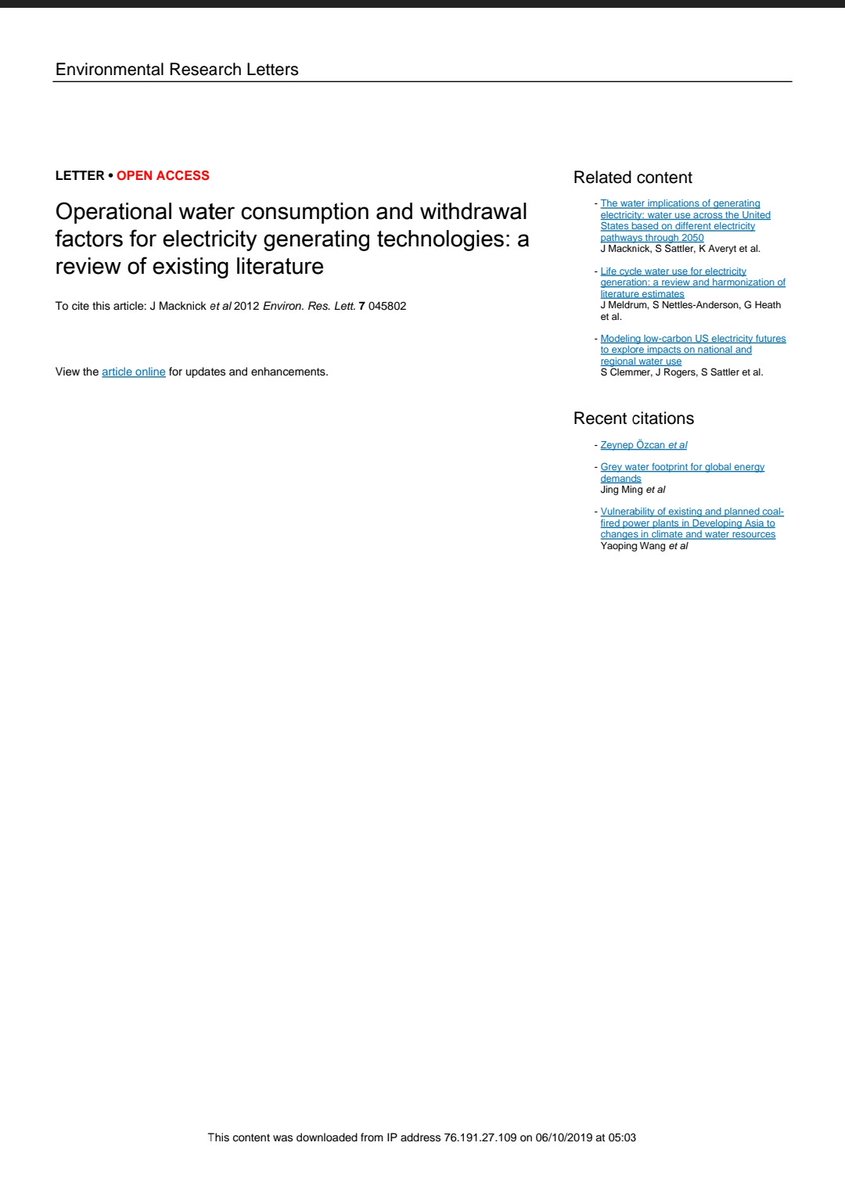 jenjenstark's tweet photo. @Chungeoisie @ItsChicagoku @uenlingual @Staroxvia Yes lol. There is waste heat that is leaving through flue gases that needs to be removed via water with nuclear. Nuclear power has higher water use per MWh. This doesn't make coal or natural gas a better option, but it's an important consideration with growing water scarcity. https://t.co/Duld1jFRzP