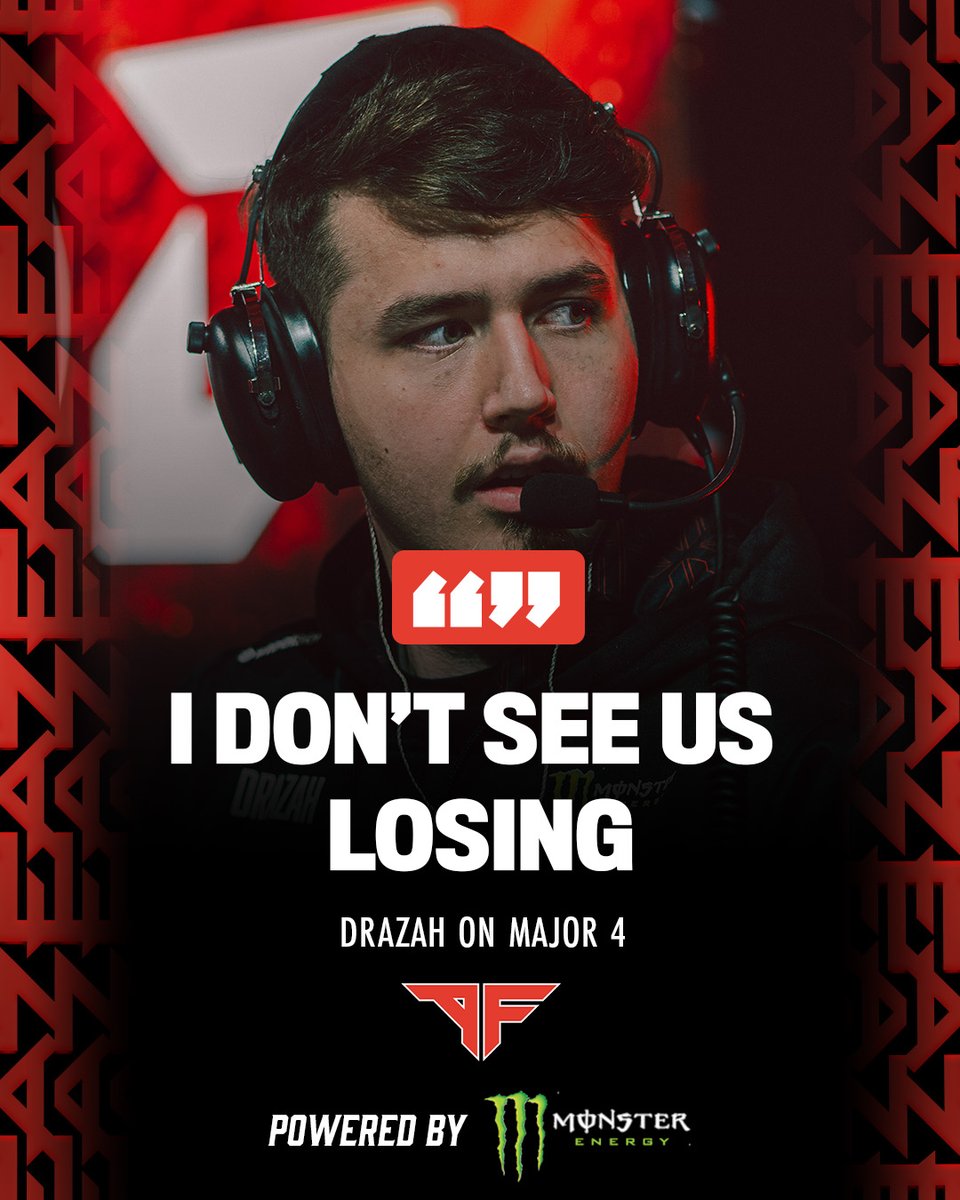 FaZe_Vegas's tweet image. Draz got his eyes on the prize 👀🏆
#FaZeUp || #UnleashTheBeast