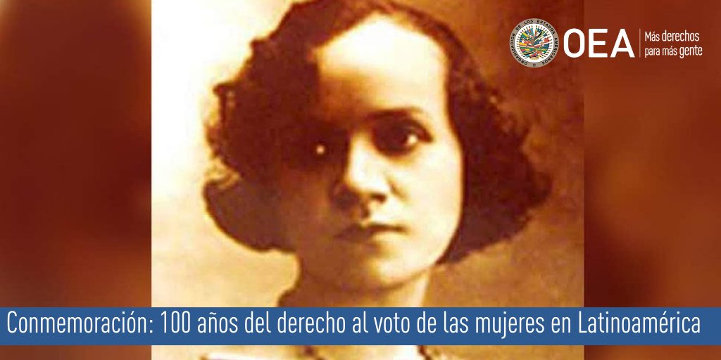 Este junio de 2024 estamos conmemorando UN SIGLO de un hito: la ecuatoriana Matilde Hidalgo desafió las normas establecidas y en 1924 fue la primera mujer en ejercer su derecho al voto en una elección nacional Latinoamérica.