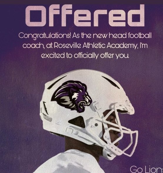 I’m am so thankful for my first offer 🔥<a href="/Rosevillelions1/">Roseville University</a> <a href="/HlbBraves/">Recruit HLB Football</a> <a href="/kruffin60/">Agent Ruffin🏀</a>