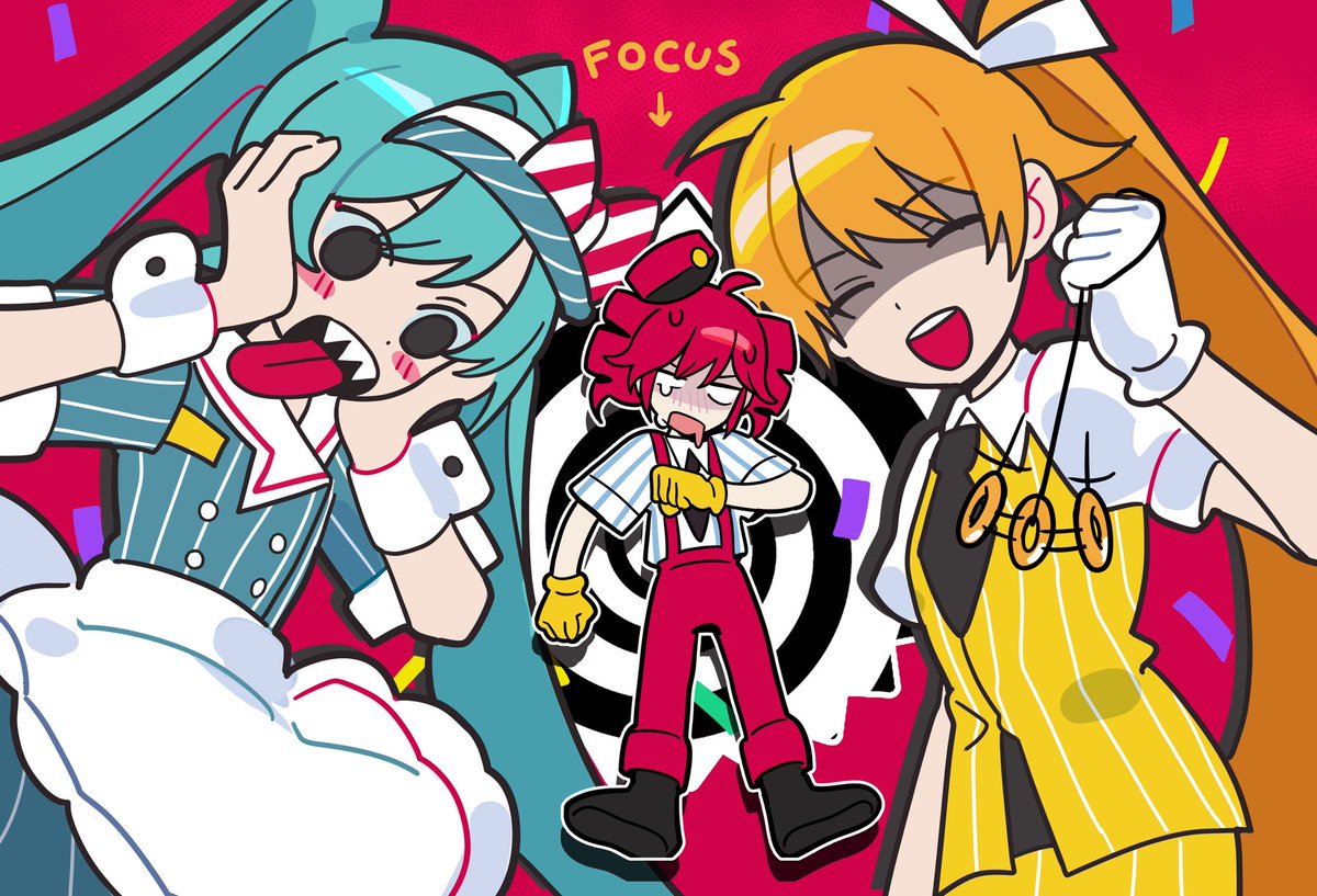 Triple baka! They're bullying Teto— I referenced @swagamicchi 's