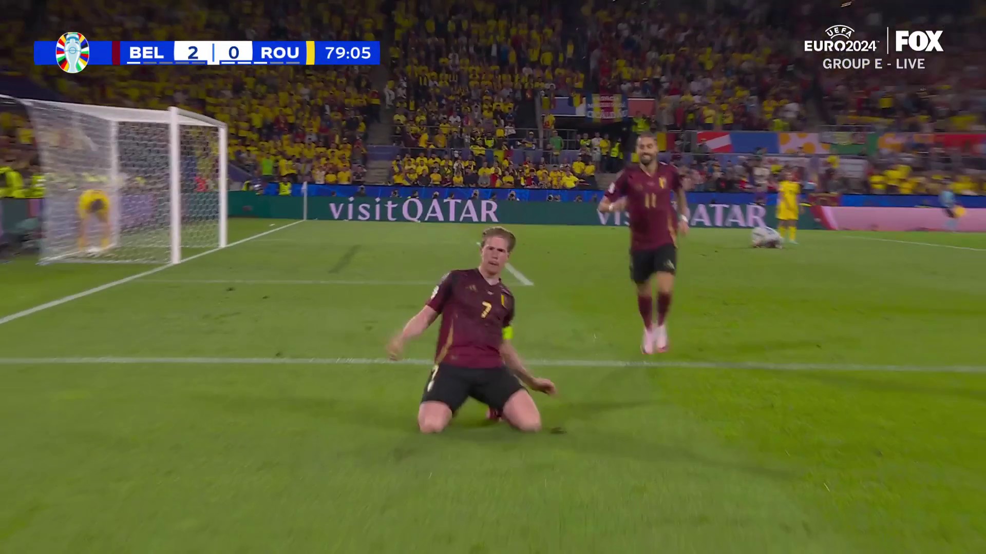 KEVIN 🔥 DE 🔥 BRUYNE 🔥BELGIUM'S CAPTAIN GETS HIS FIRST GOAL OF EURO 2024 🇧🇪