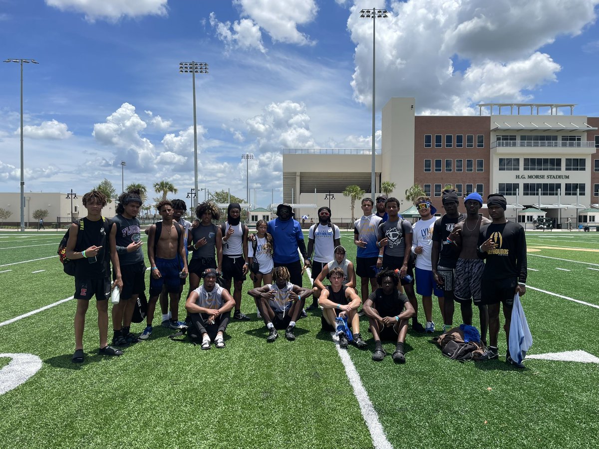 Solid couple of days for the Hounds at the <a href="/FHS7v7A/">FLORIDA HIGH SCHOOL 7v7 ASSOCIATION</a> State Championship! 5-1 in pool play and then made the elite 8! Getting better every week this summer! #FinishWhatYouStarted