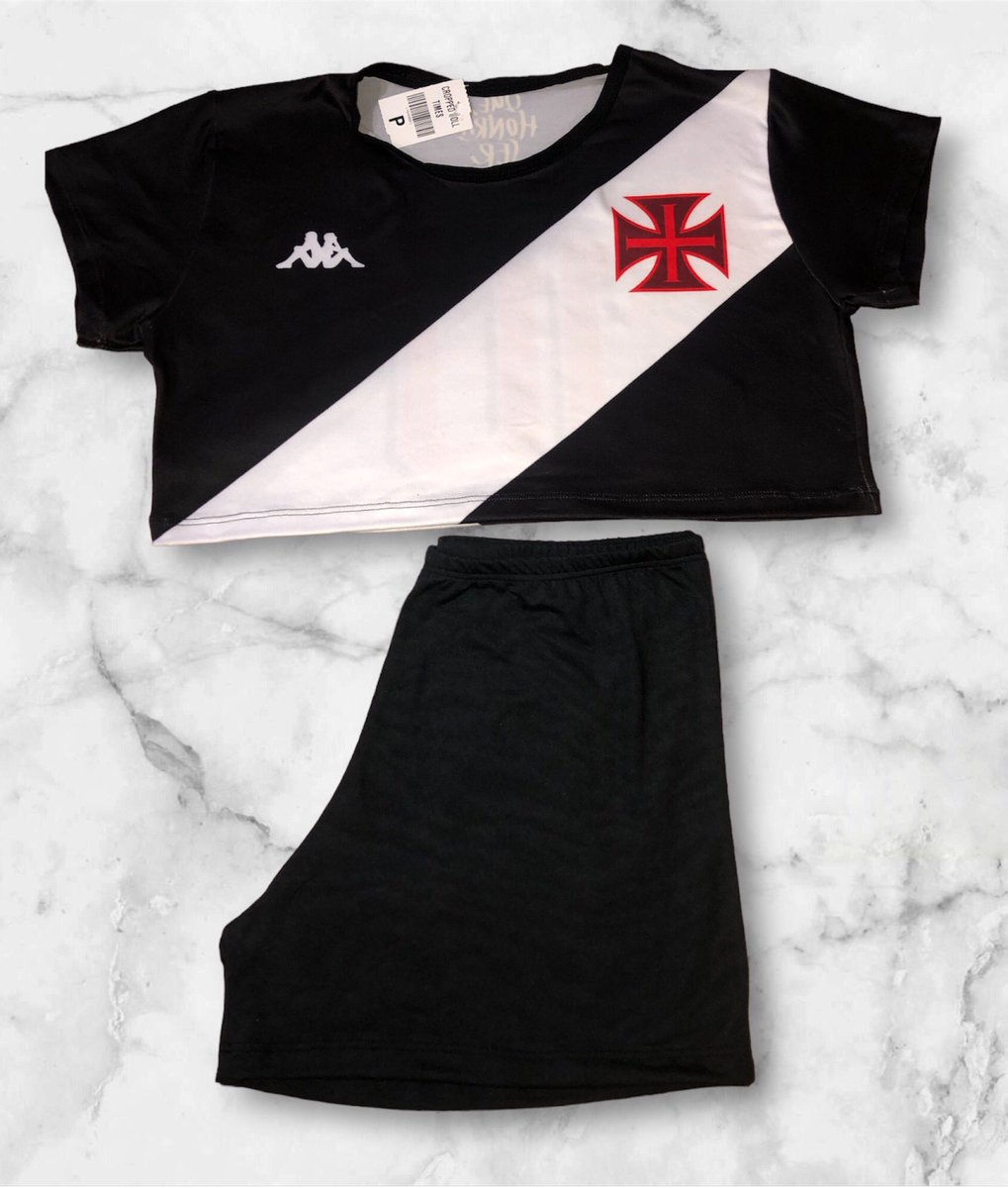 Top Doll VASCO 🤍🖤 Disponível,M