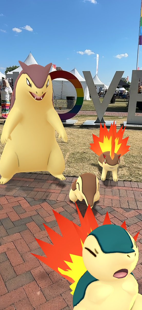Hope you had a great time out at #PokemonGoCommunityDay and PrideFest in Norfolk, VA!