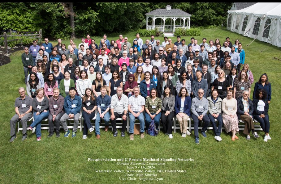 Had an amazing last week in NH at #GRC phosphorylation and G-protein mediated signaling networks. Great science, engaging talks, and new research ideas. A huge thank you to the #NIH Fellows Award for Research Excellence and the Cheloha Group at #NIDDK for making this possible!!!