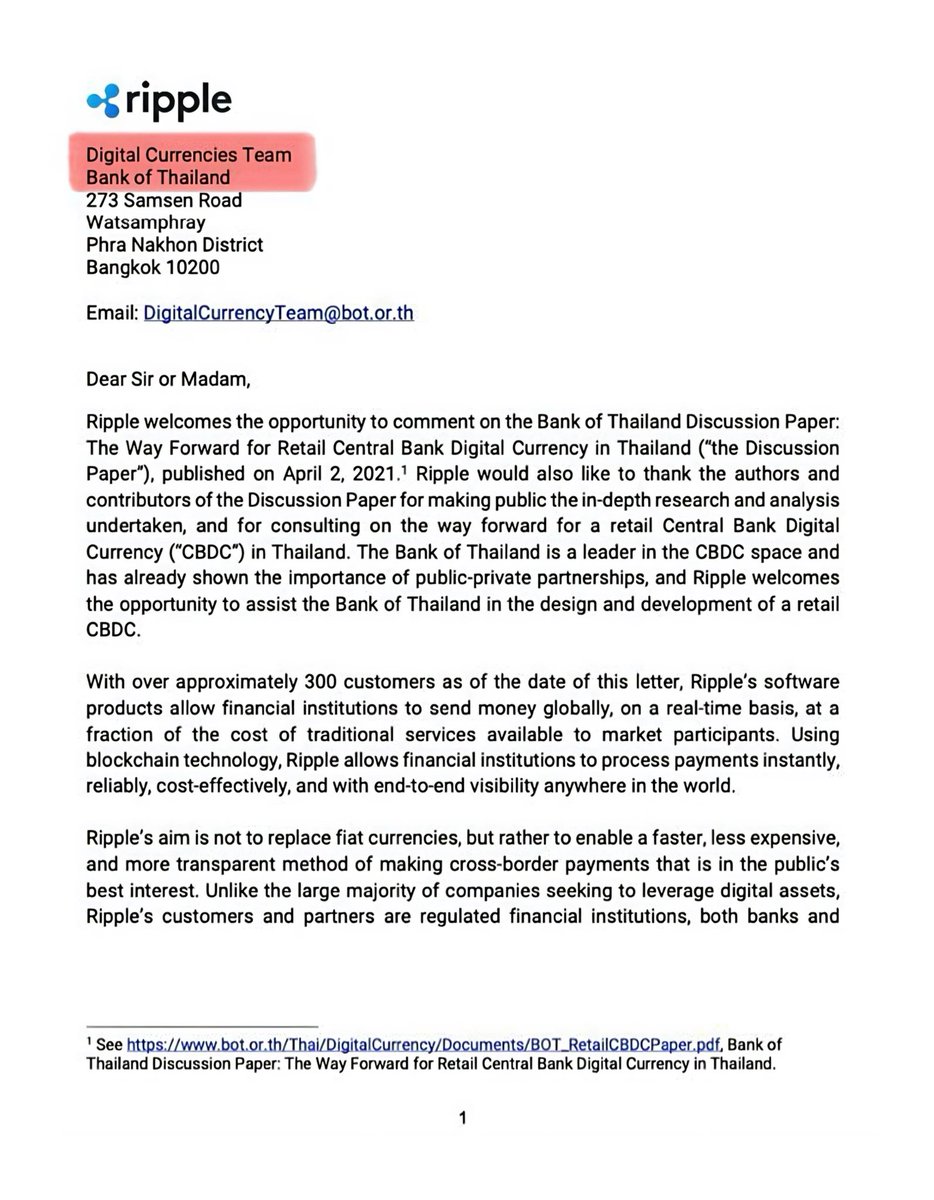 🚨 Breaking : Thailand 🇹🇭 is the latest country in talks with @Ripple  about adopting $XRP and has just applied to join #BRICS. Looks like #BRICS  nations are all about that #XRP 👇🏽