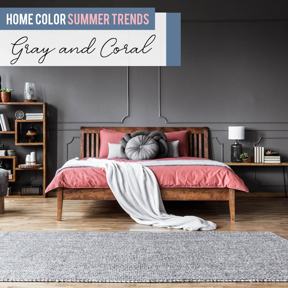 BobbieHousand's tweet image. Gray and coral can be paired up to show you that fresh summer home decor doesn't have to be all white and blue hues.
#GoodtoKnow #GoodtoAsk