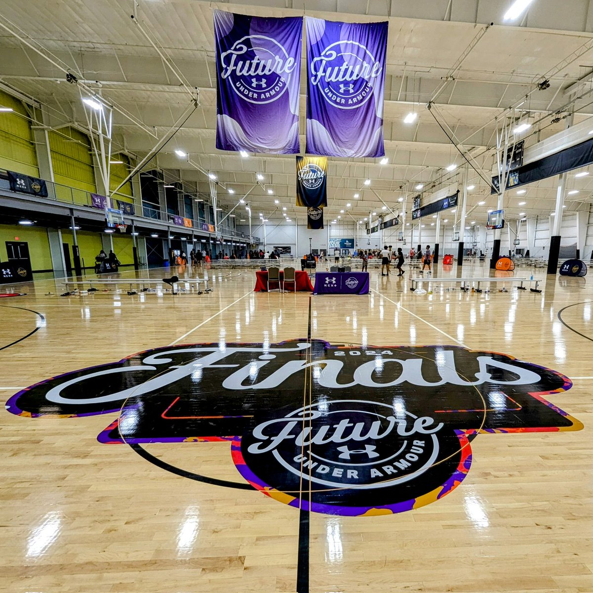 Spencer Pulliam (@spencerlpulliam) on Twitter photo Greater Cincinnati, Ohio is again home for the UA Future Finals (<a href="/circuitfuture/">UA Future</a>) this weekend. In its fifth year, the 2024 edition welcomes nearly 300 boys & girls teams on 20+ courts under one roof at <a href="/snschampionmill/">Spooky Nook Sports Champion Mill</a>.
This event continues to raise the bar each year and has Greater Cincinnati, Ohio is again home for the UA Future Finals (<a href="/circuitfuture/">UA Future</a>) this weekend. In its fifth year, the 2024 edition welcomes nearly 300 boys & girls teams on 20+ courts under one roof at <a href="/snschampionmill/">Spooky Nook Sports Champion Mill</a>.
This event continues to raise the bar each year and has