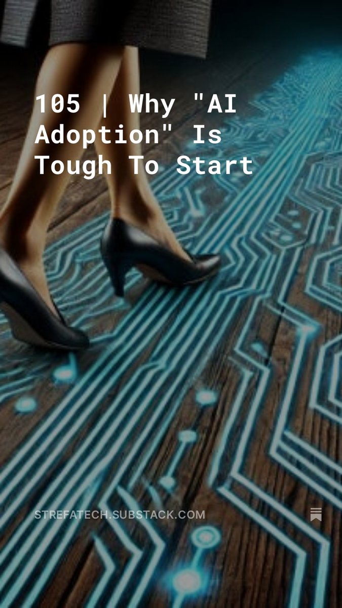 debstuligross's tweet image. Not using AI regularly? I dare you to try! #AI #AI4Good #StrefaTECH
open.substack.com/pub/strefatech…