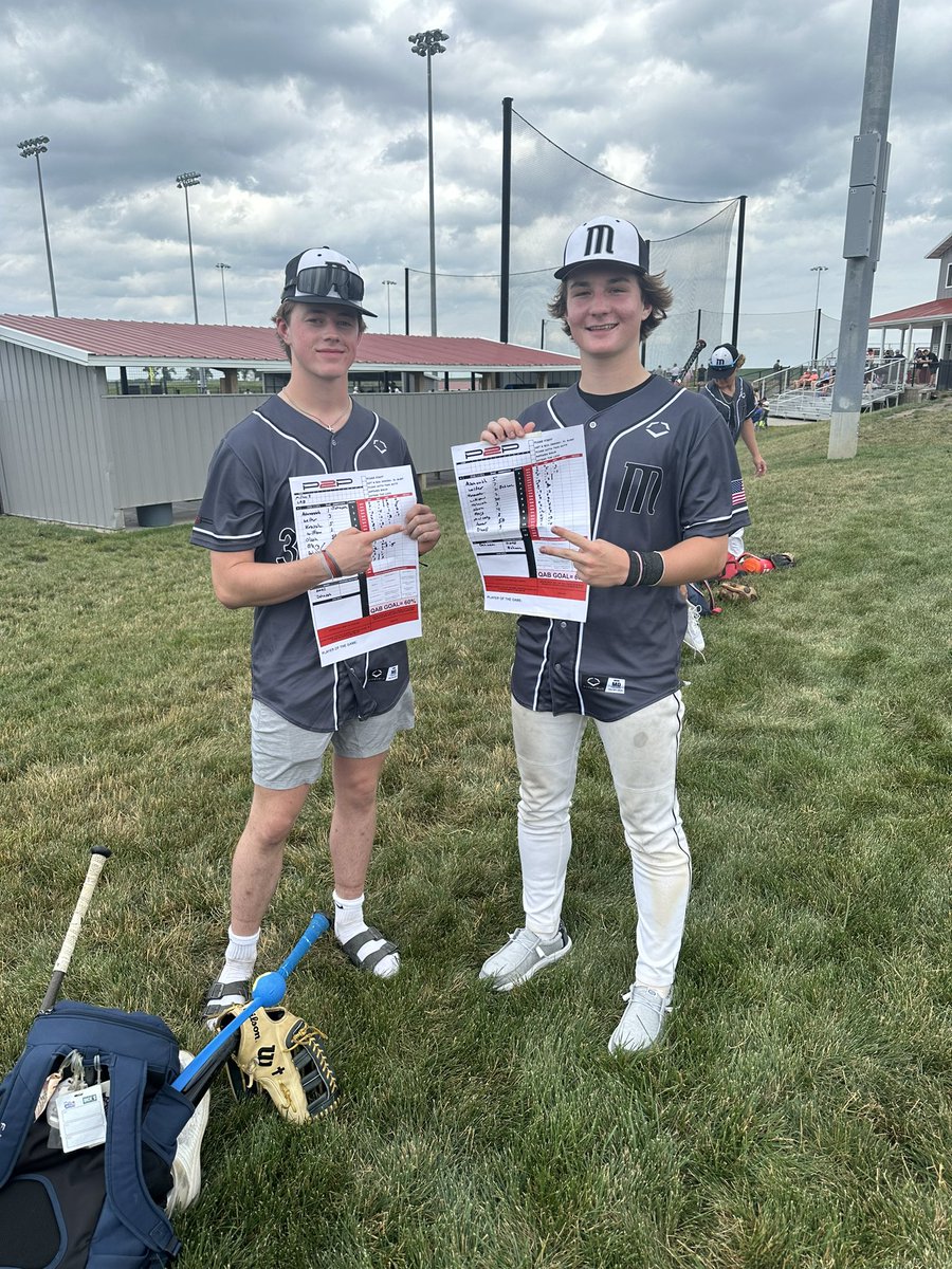 P2P Millers Hoffmann win both games today to give us a chance at bracket play starting tomorrow. 

Game 1 POG: Charlie Johnson- 5 IP, 4H, 7K, 0ER 

Game 2 POG: Matthew Kuno- 6 IP, CG, 0ER, 3K

<a href="/pitch2pitch/">Pitch 2 Pitch 📈</a>