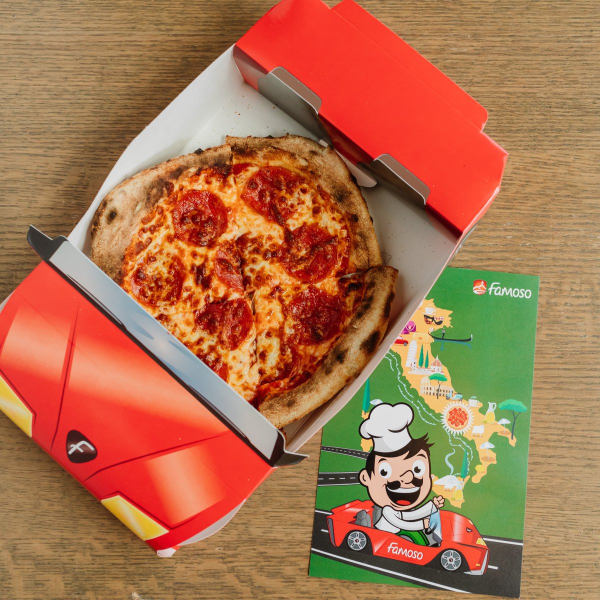 READY, SET, GO. 🏁 Come enjoy the weekend with the fam at your local Famoso restaurant. Your little ones can enjoy their meals in our Supercars for a tasty and fun visit! 

*Available at select locations. #FamosoLove #FamosoFresh #KidsMenu