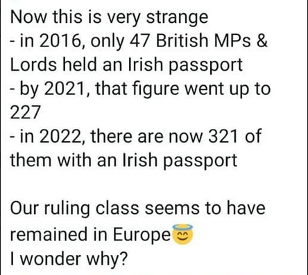 BladeoftheS's tweet photo. Brexit is only bad for you. https://t.co/F1OYqJk7n8