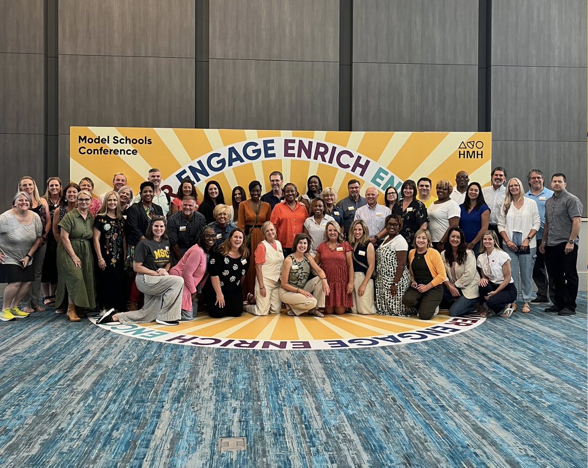 We are ready for #MSC2024! This group of dynamic leaders, coaches, friends, colleagues and all around good humans are ready to welcome you to the 32nd Annual Model Schools Conference! See you tomorrow!